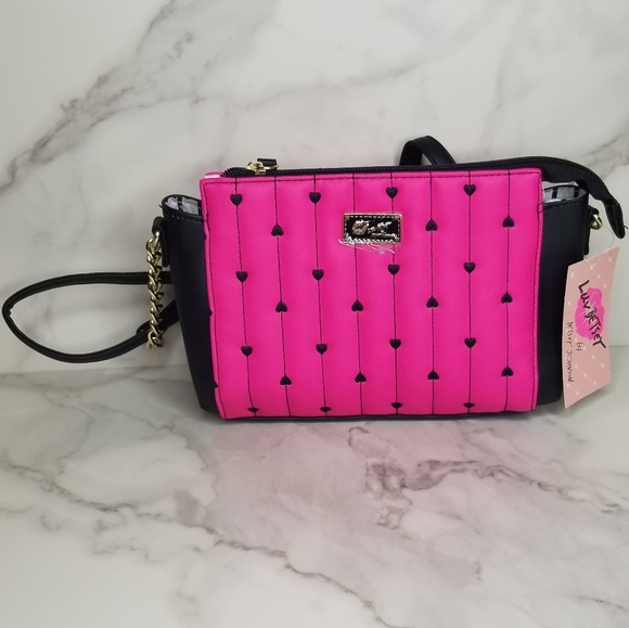 Betsey Johnson Handbags - Betsey Johnson | Hot Pink Crossbody